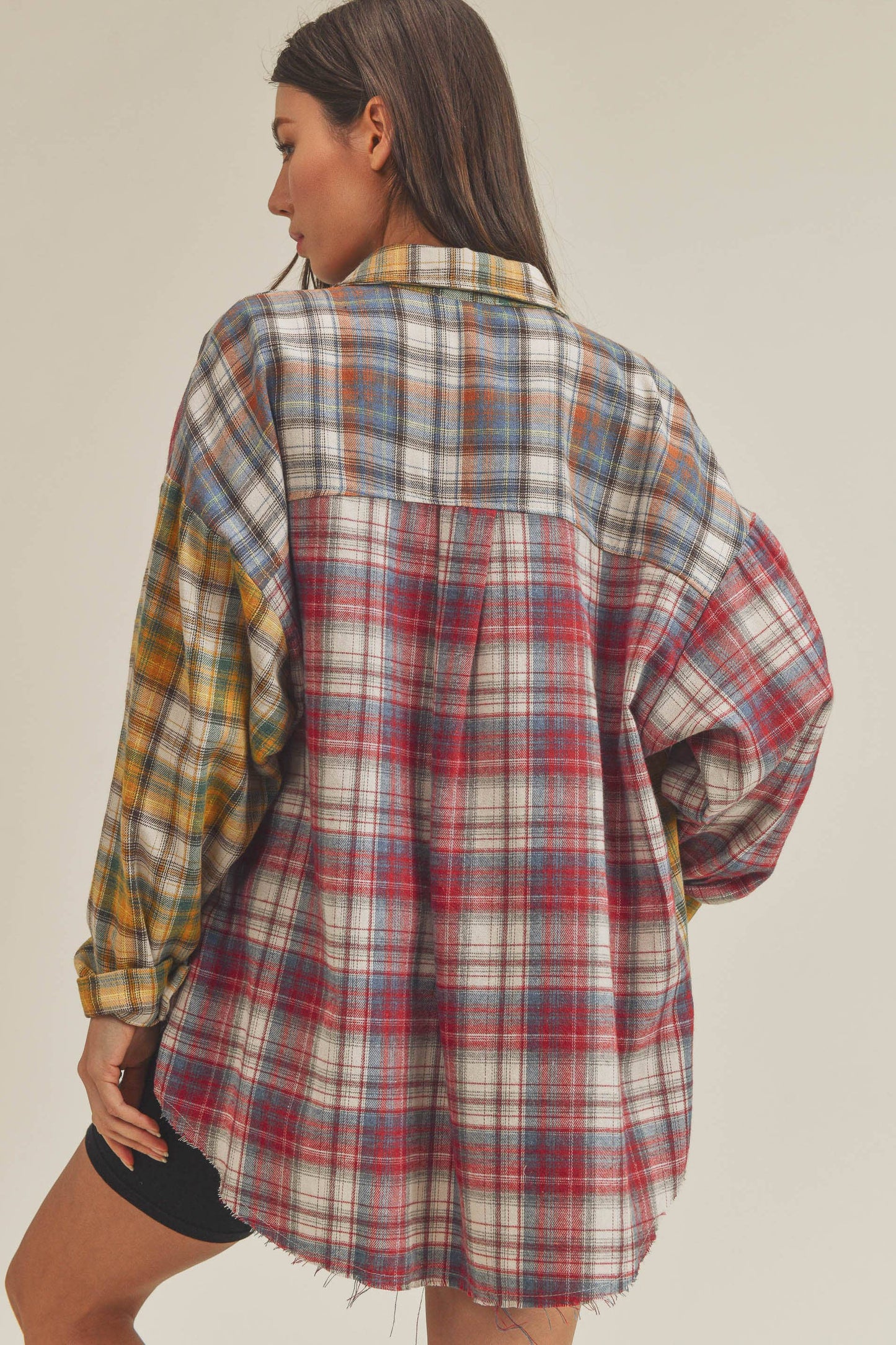 845AN Noelle Flannel Shirt 1
