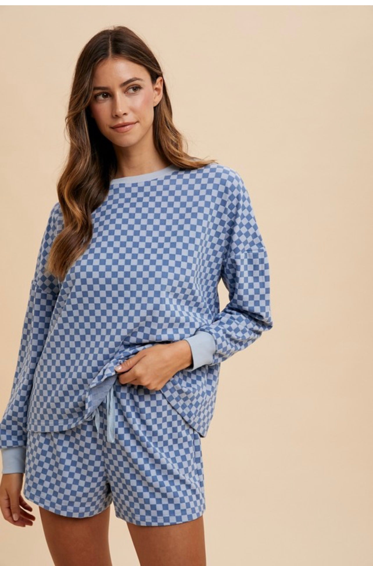 Checkerboard short set