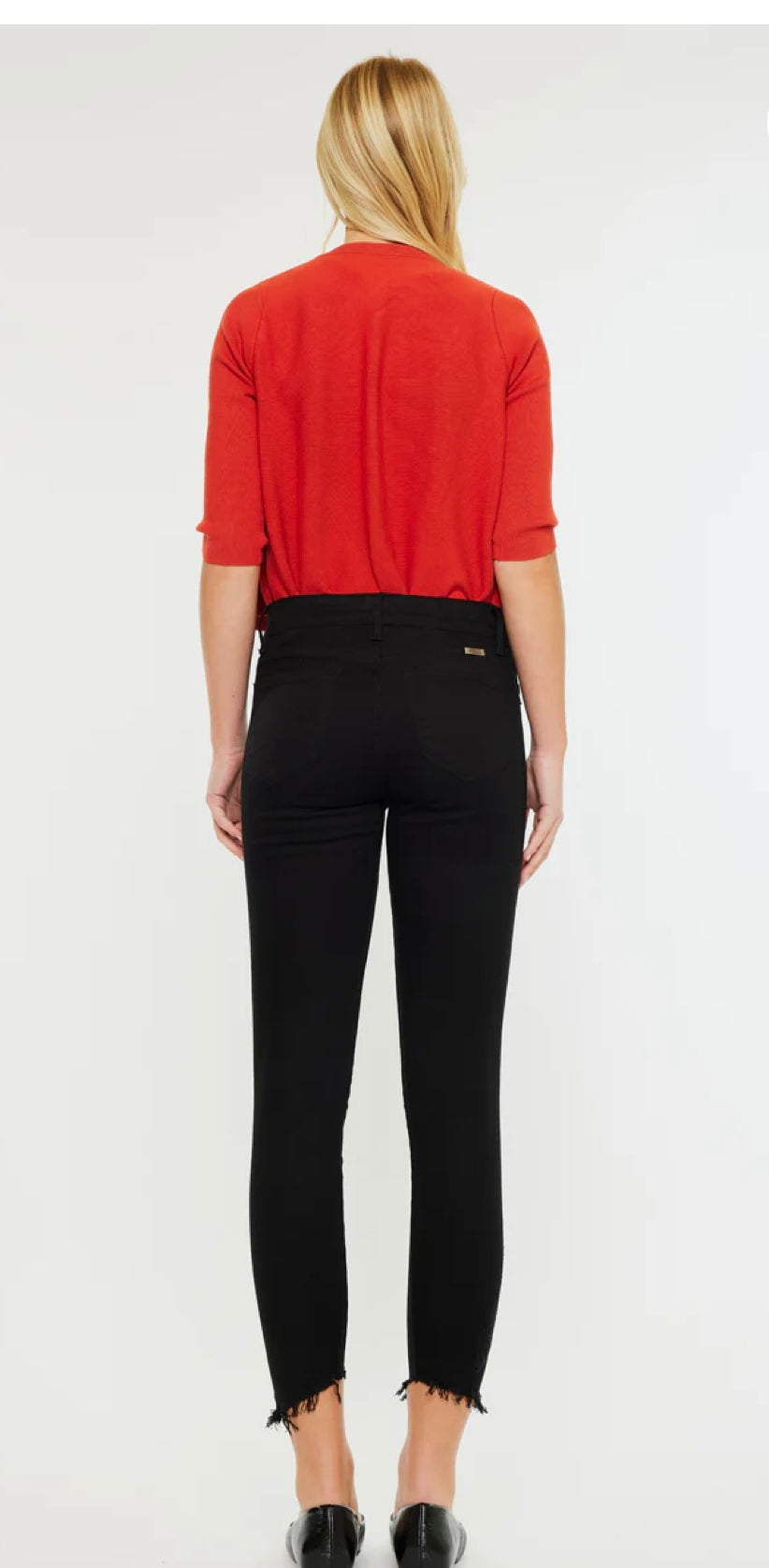 Kancan Mid-rise ankle skinny