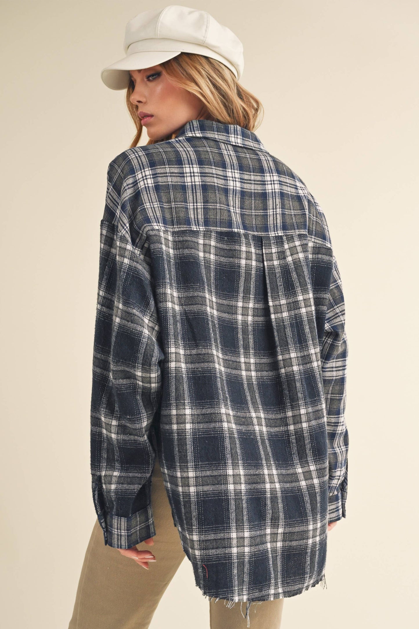 845AN Noelle Flannel Shirt 1