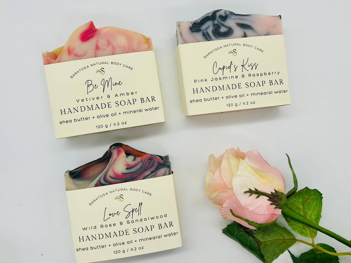 Be Mine Valentine's Day Handmade Soap Bar Seasonal Vegan