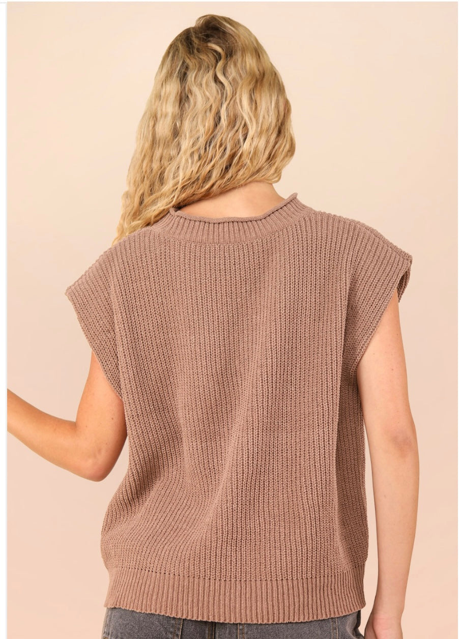 Mocha vest