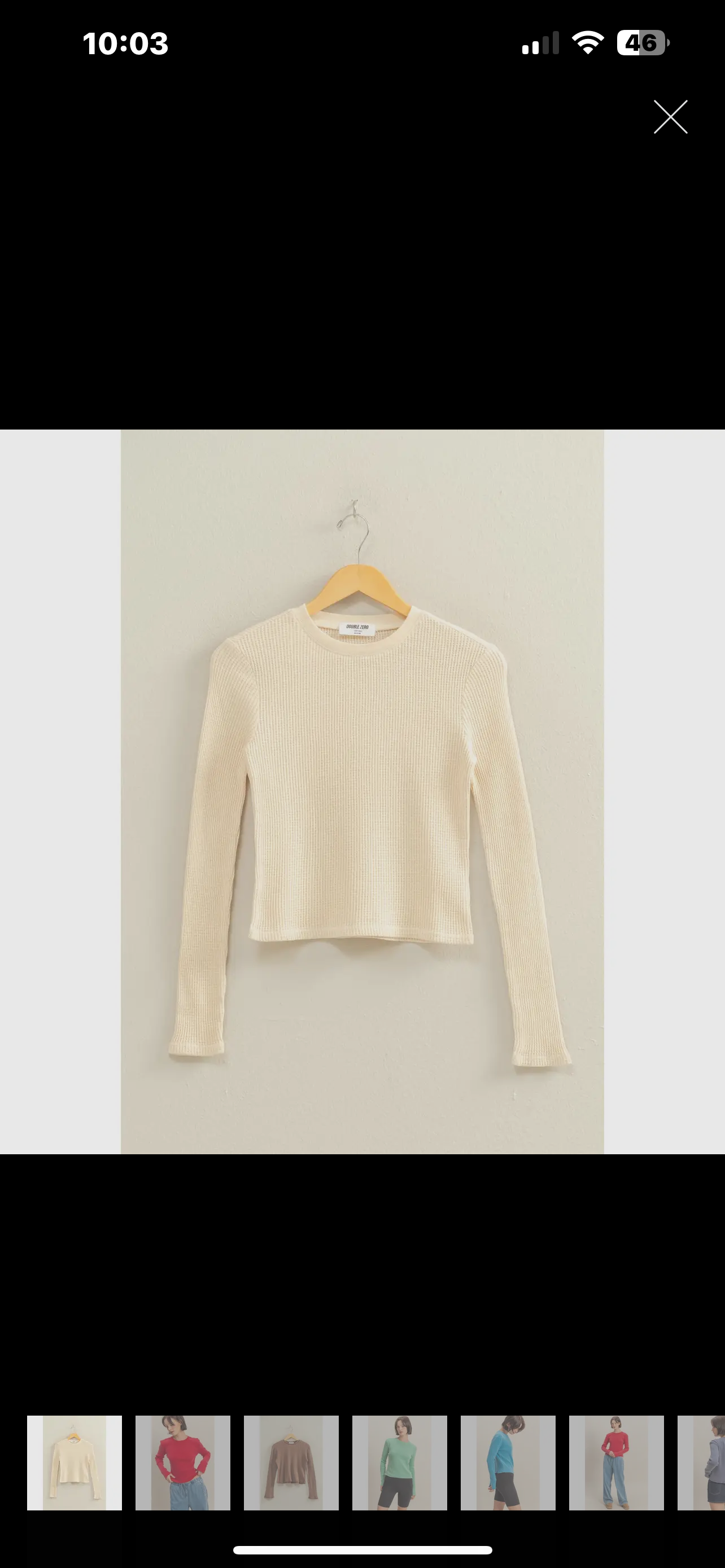 Mineral wash waffle knit