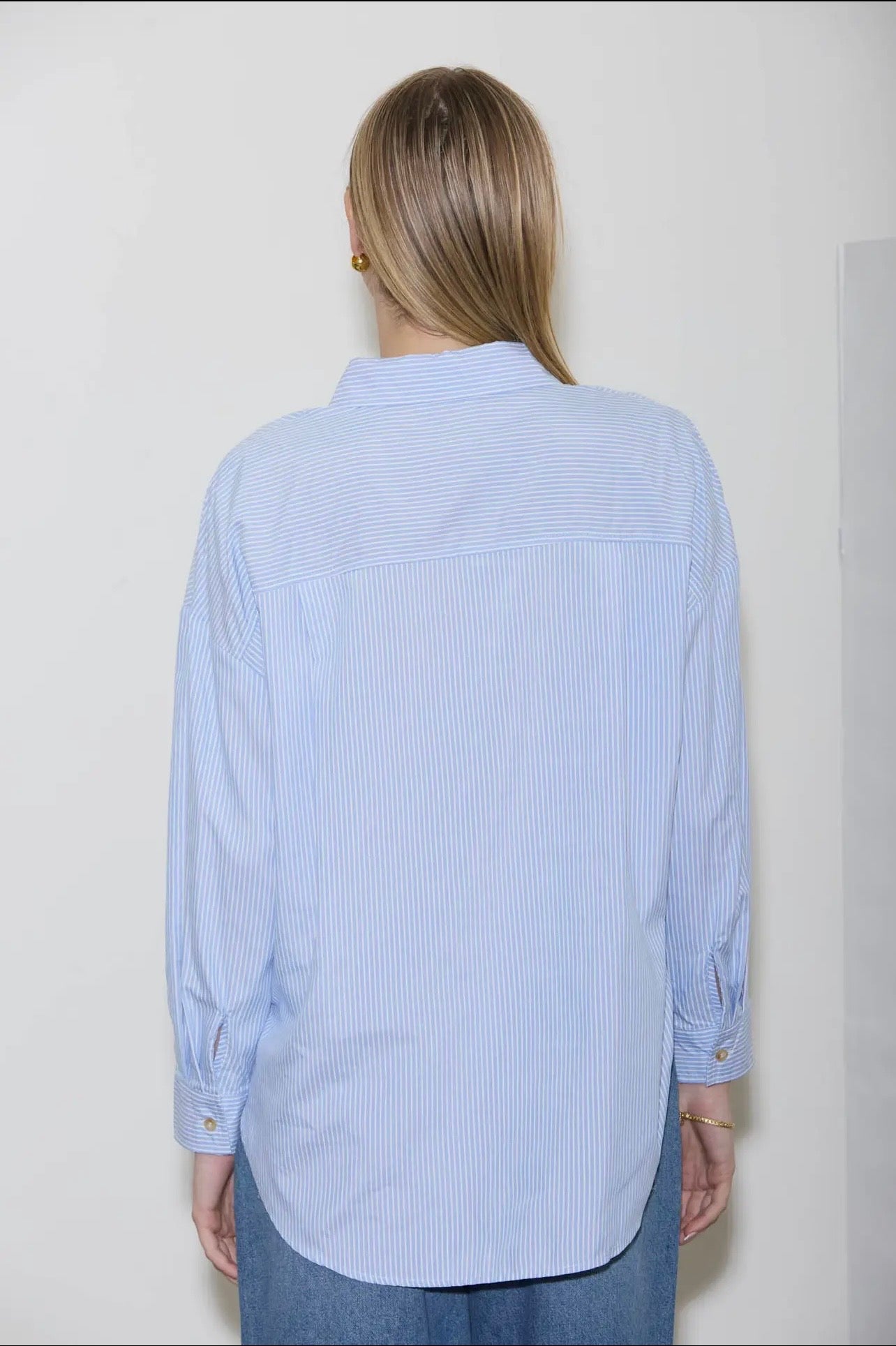 Stripe long sleeve shirt