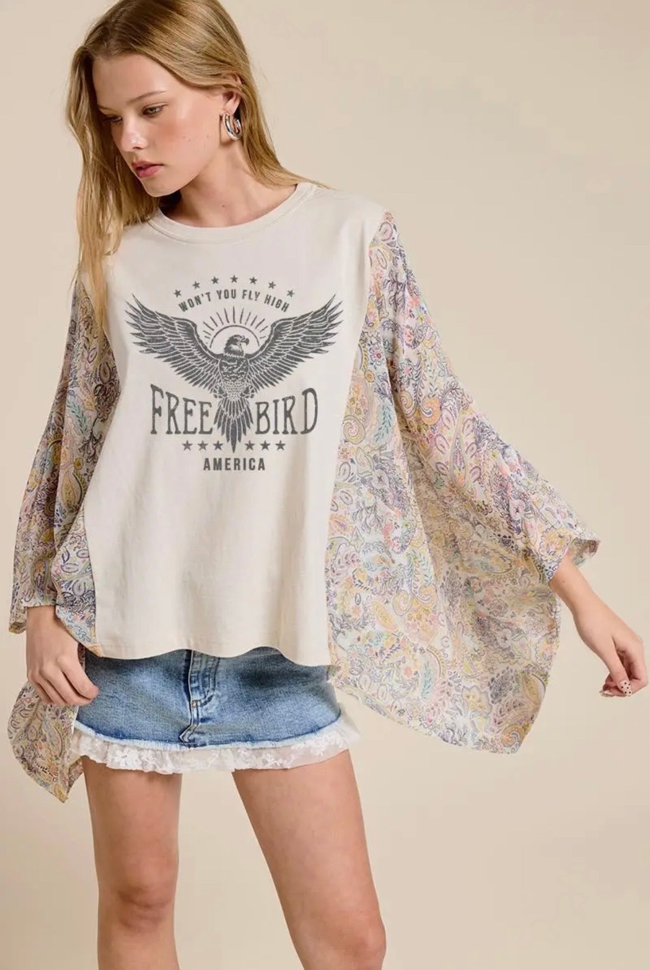 Kaftan tee Freebird