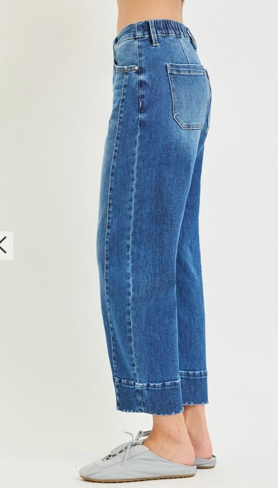 Emmi Slouchy crop barrel jeans