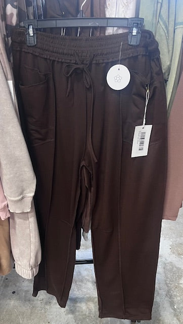 Brown leisure pant
