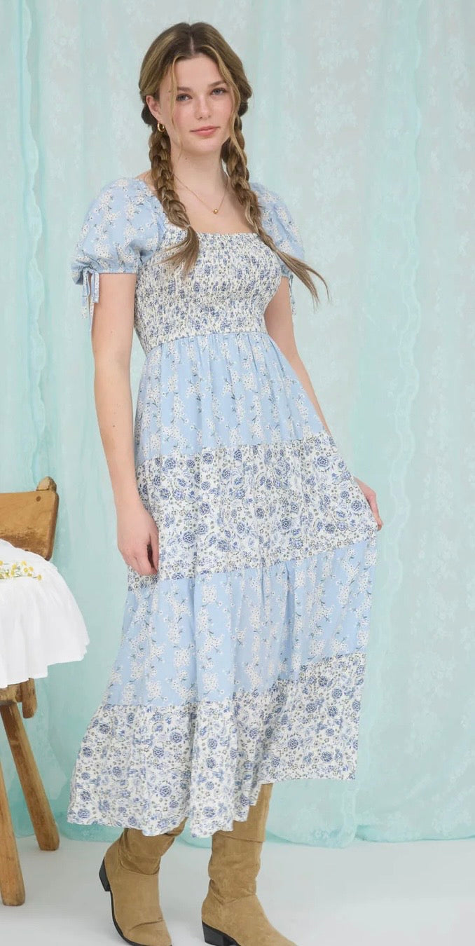 Floral maxi dress