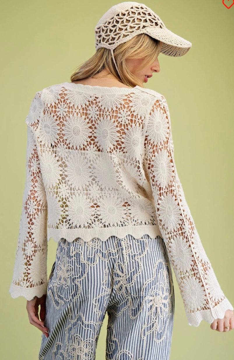 Crochet cardigan