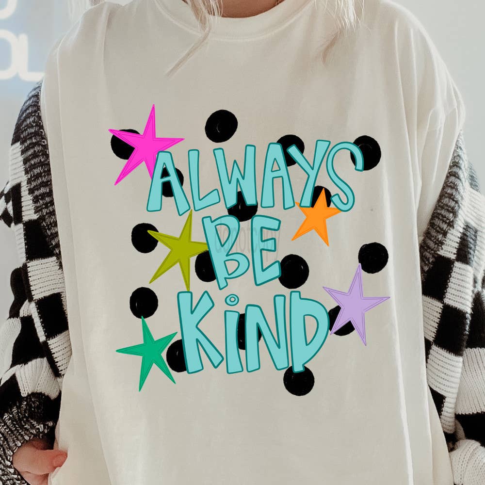 Trendy Tee Co. - Retro Always Be Kind Tee