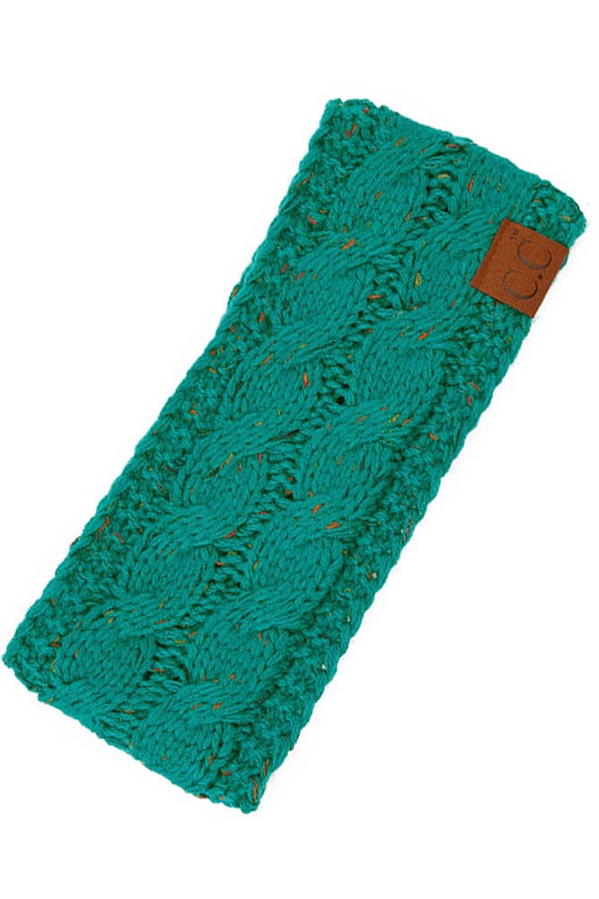 C.C Chunky Knit Confetti Sherpa Lined Headband