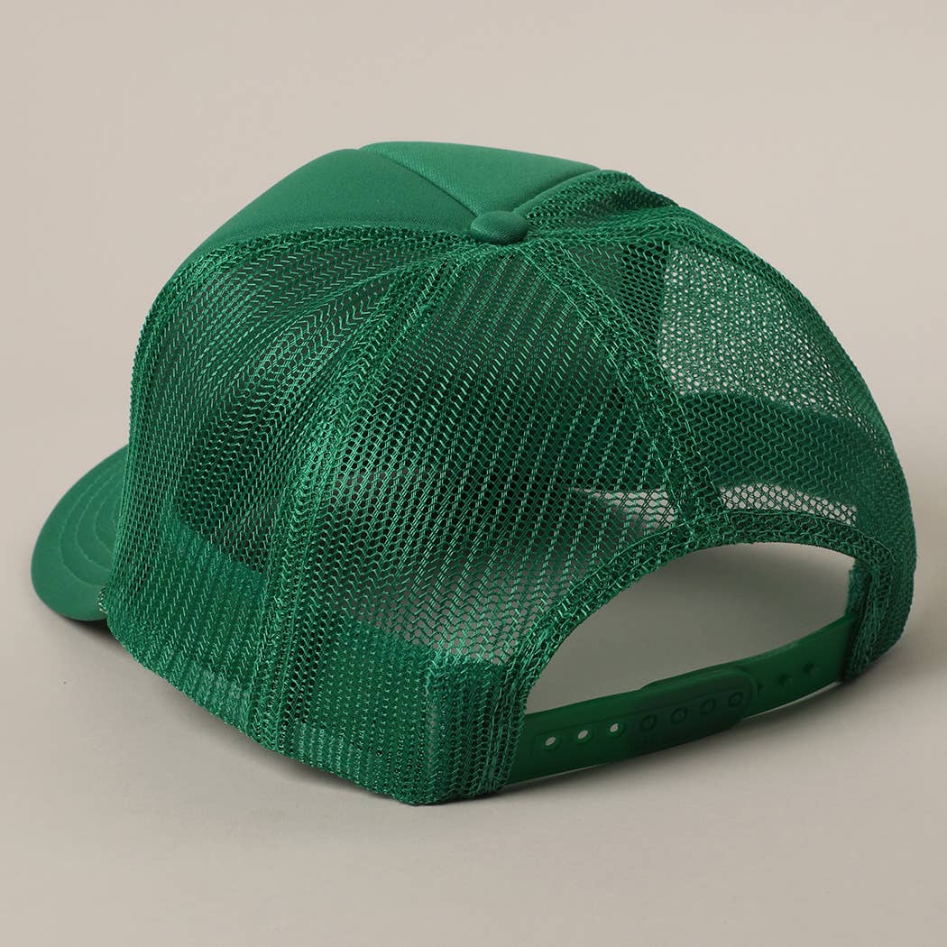 Life's Too Short, Drink Margs Text Mesh Back Trucker Hat