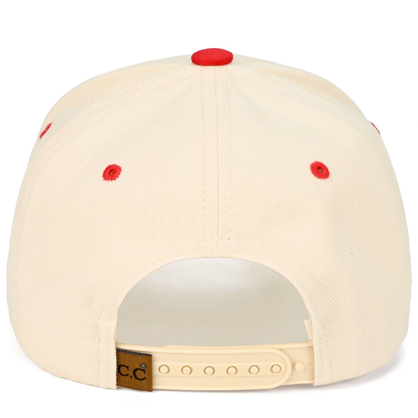 embroidered Snapback Trucker Hat