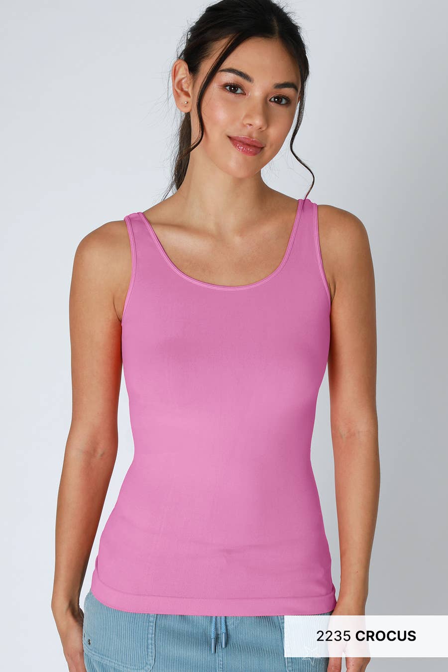 NIKIBIKI - NS5178 -  Plain Jersey Tank Top