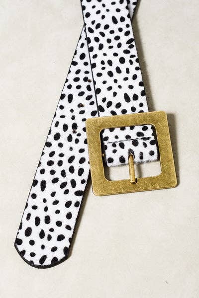 JOSSLYN by wall to wall - CLASSIC OVERSIZED SQUARE BUCKLE BELTS | 40BT604