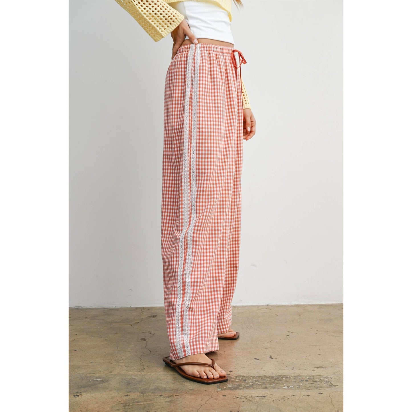 Wide-Leg  Pants