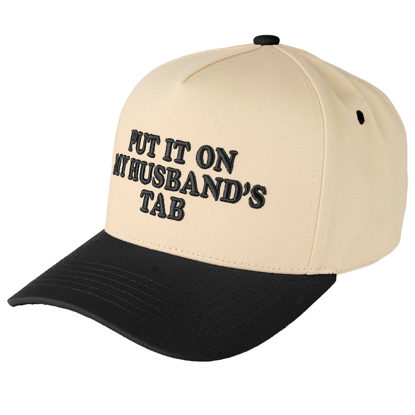 Hana - C.C PUT IT ON MY HUSBAND'S TAB Letter Trucker Hat