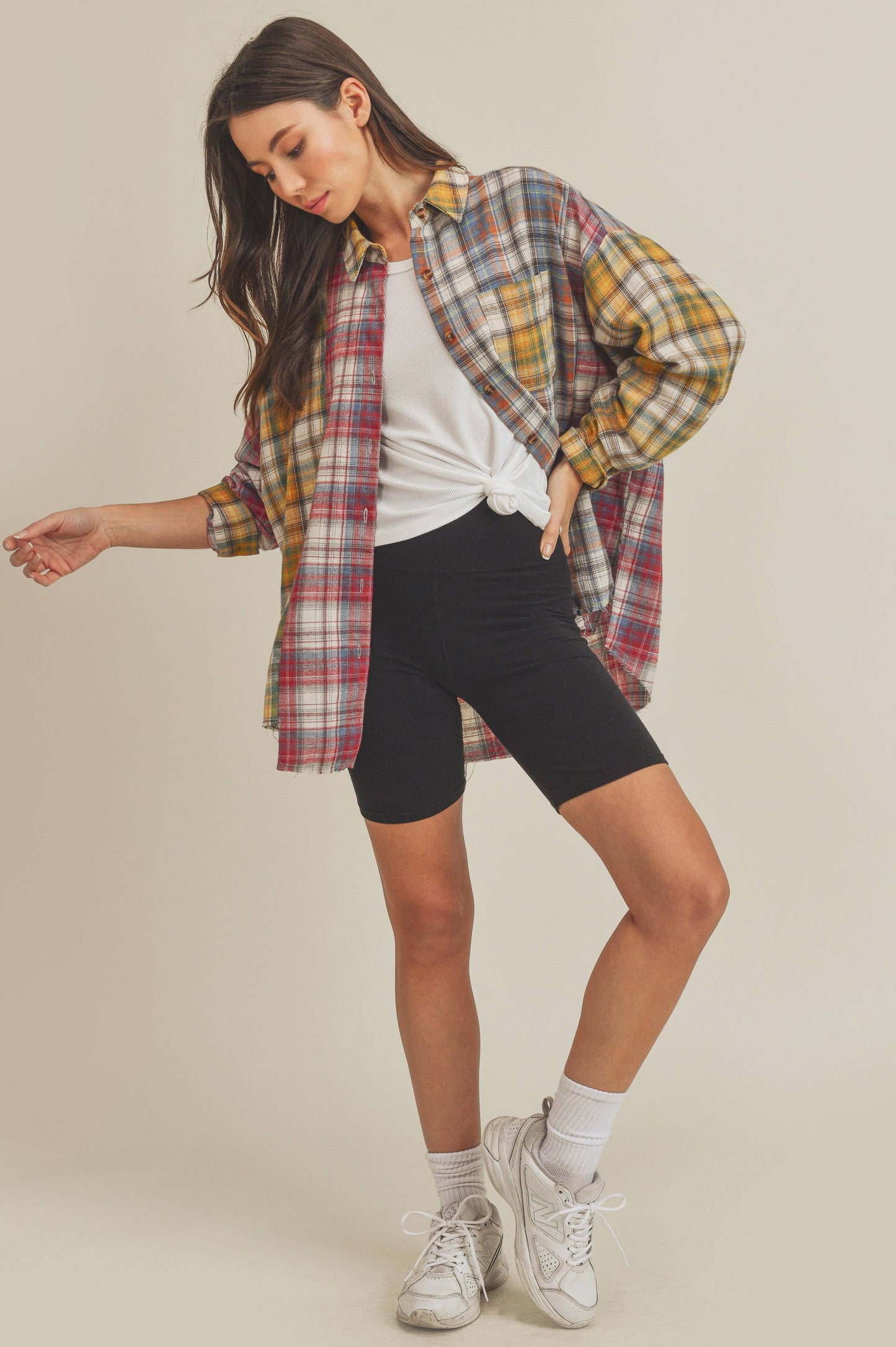 845AN Noelle Flannel Shirt 1