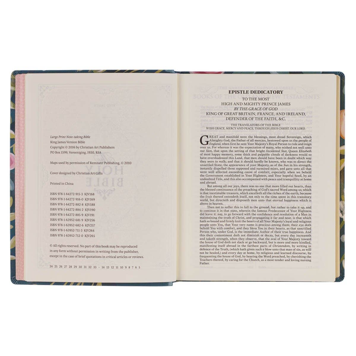 Christian Art Gifts - KJV LP Note Bible LP Faux Leather Love The Lord Matt 22:37