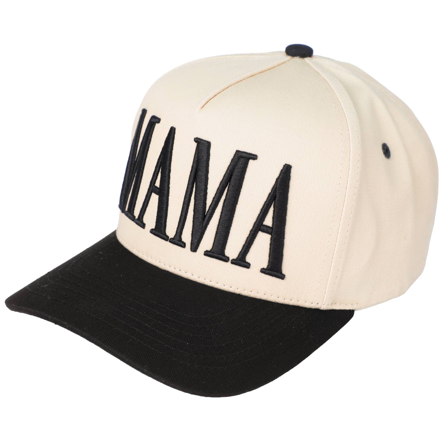 embroidered Snapback Trucker Hat