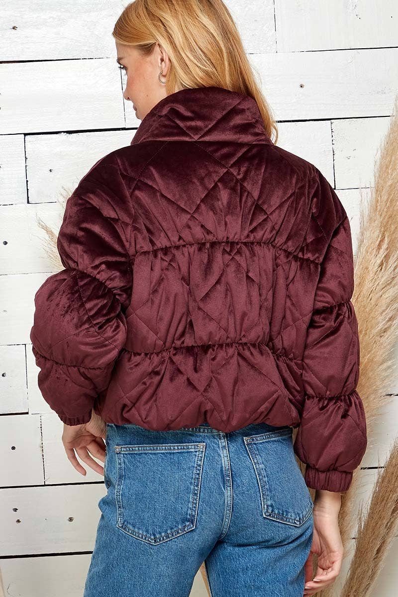 Arlowe Quilted Puffer Jacket