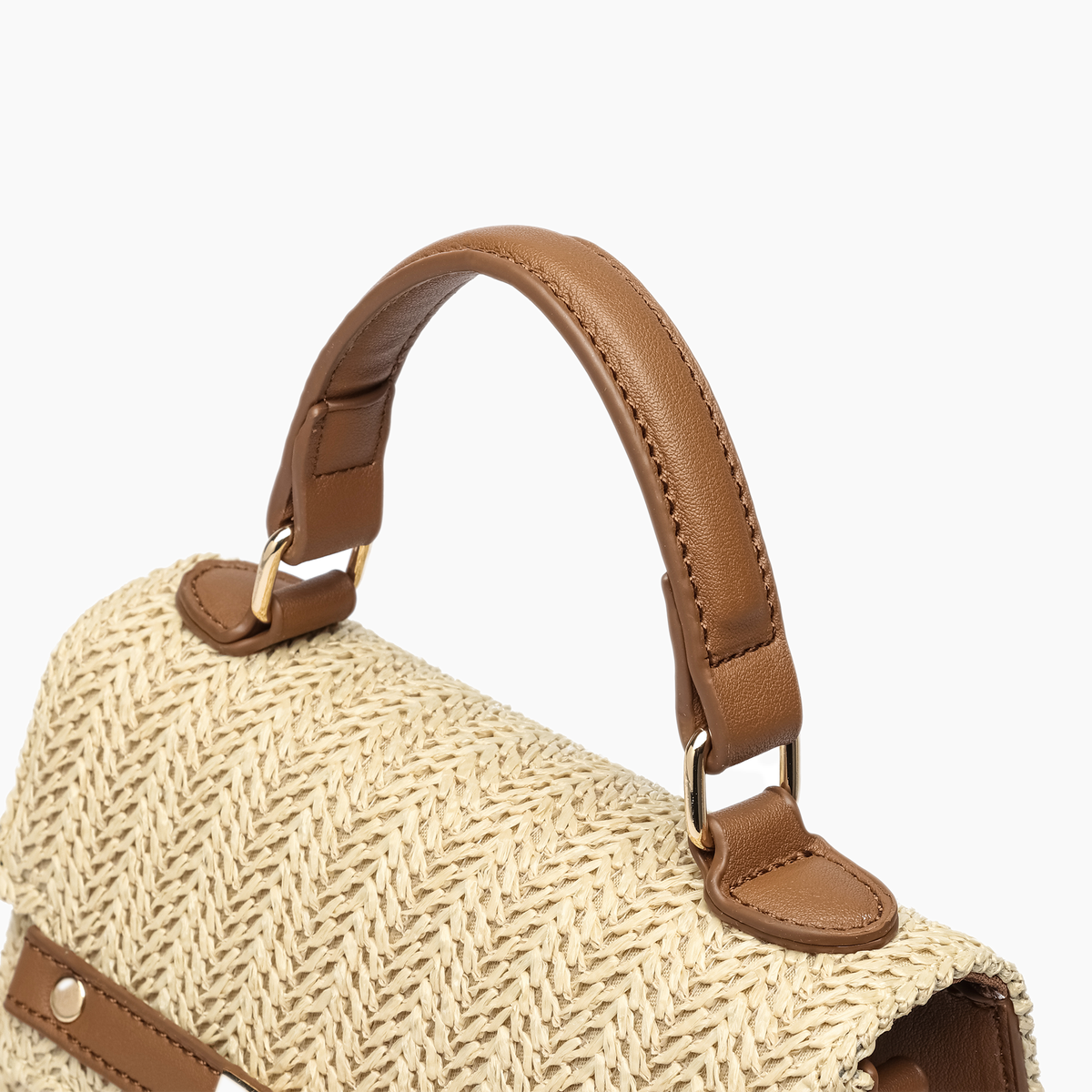 Like Dreams - Woven Straw Crossbody Purse Casual Vacation Travel Bag