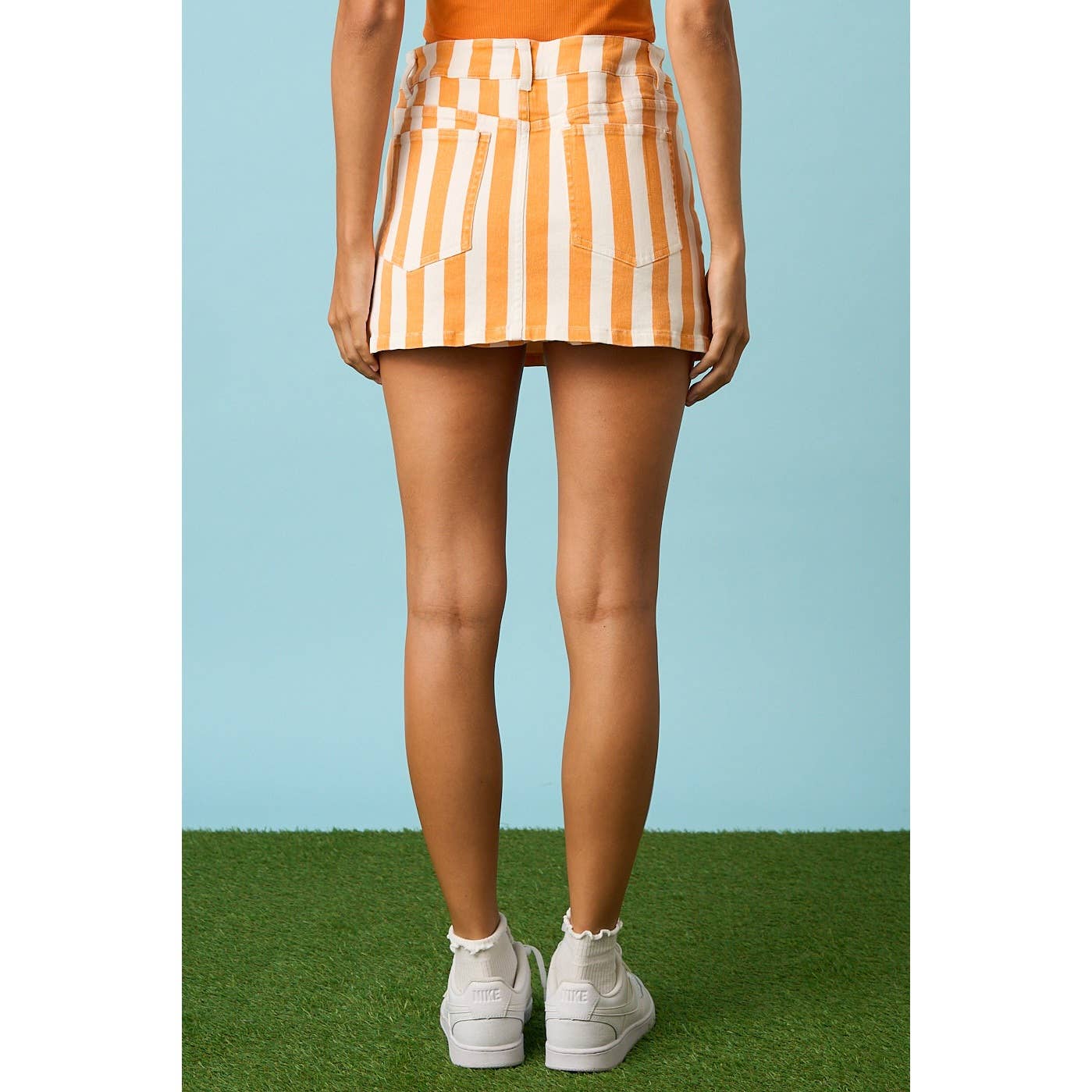 mittoshop - GAME DAY STRIPED MINI SKORT