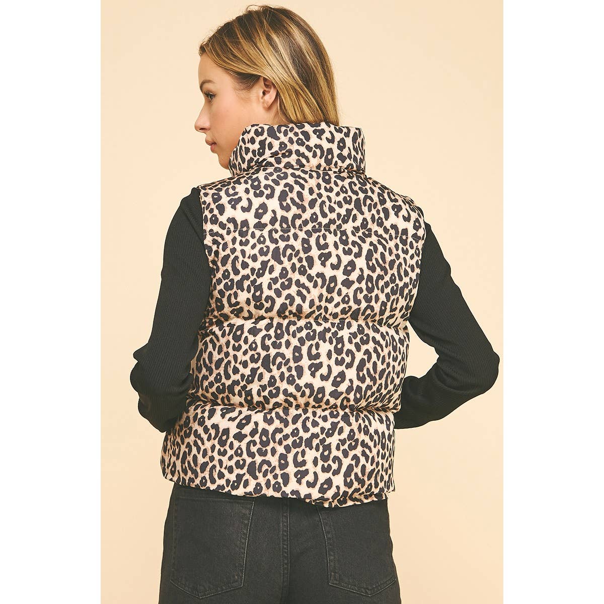 Animal Chic Puff Vest