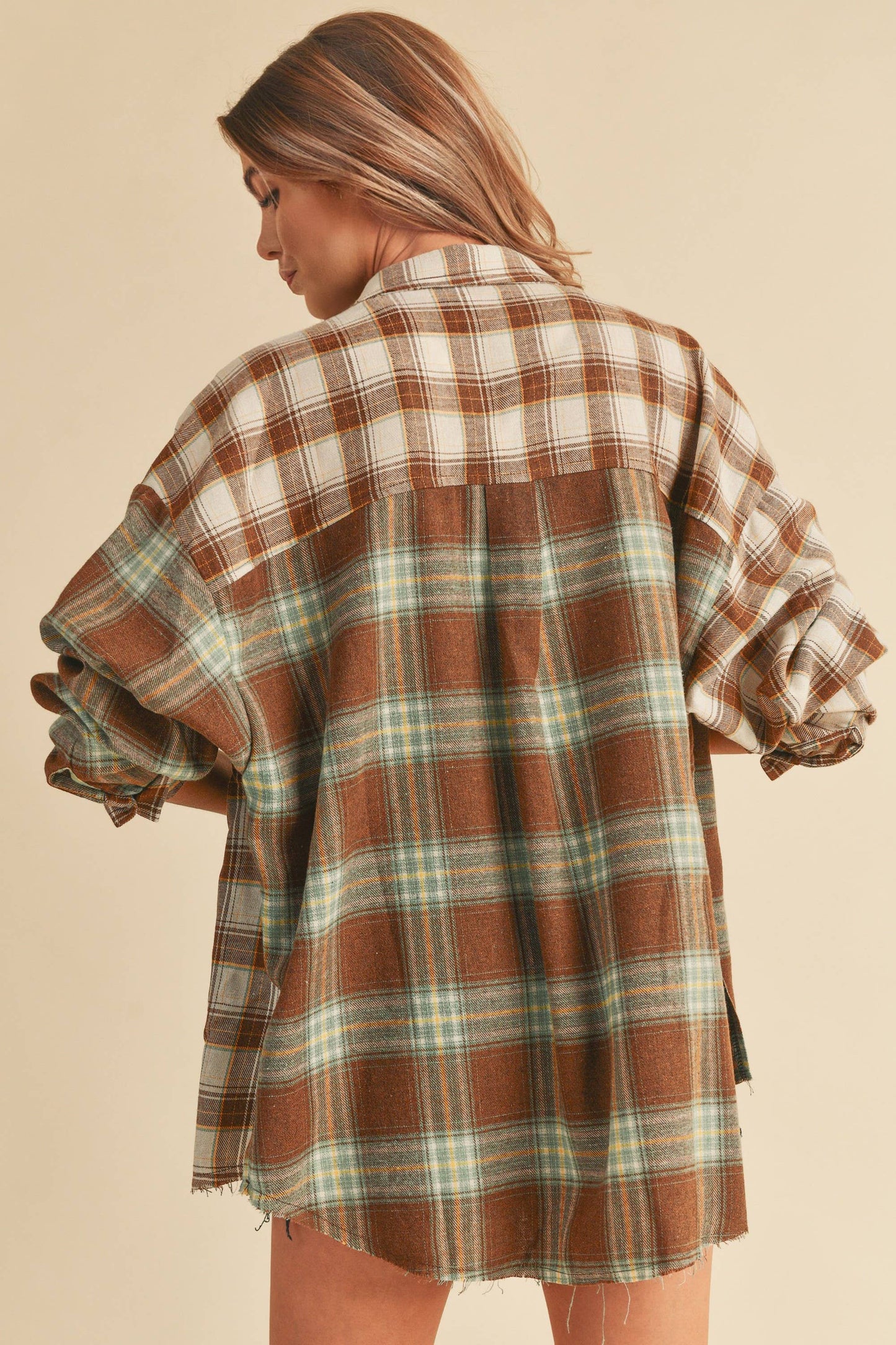845AN Noelle Flannel Shirt 1