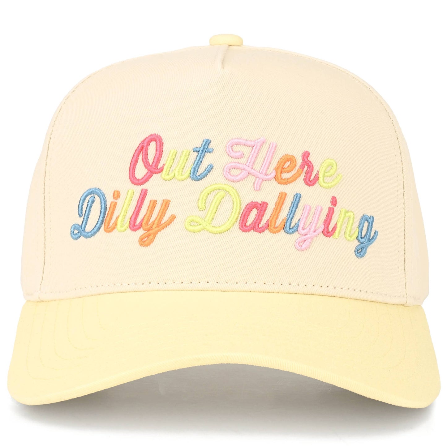 OUT HERE DILLY DALLYING  Trucker Hat