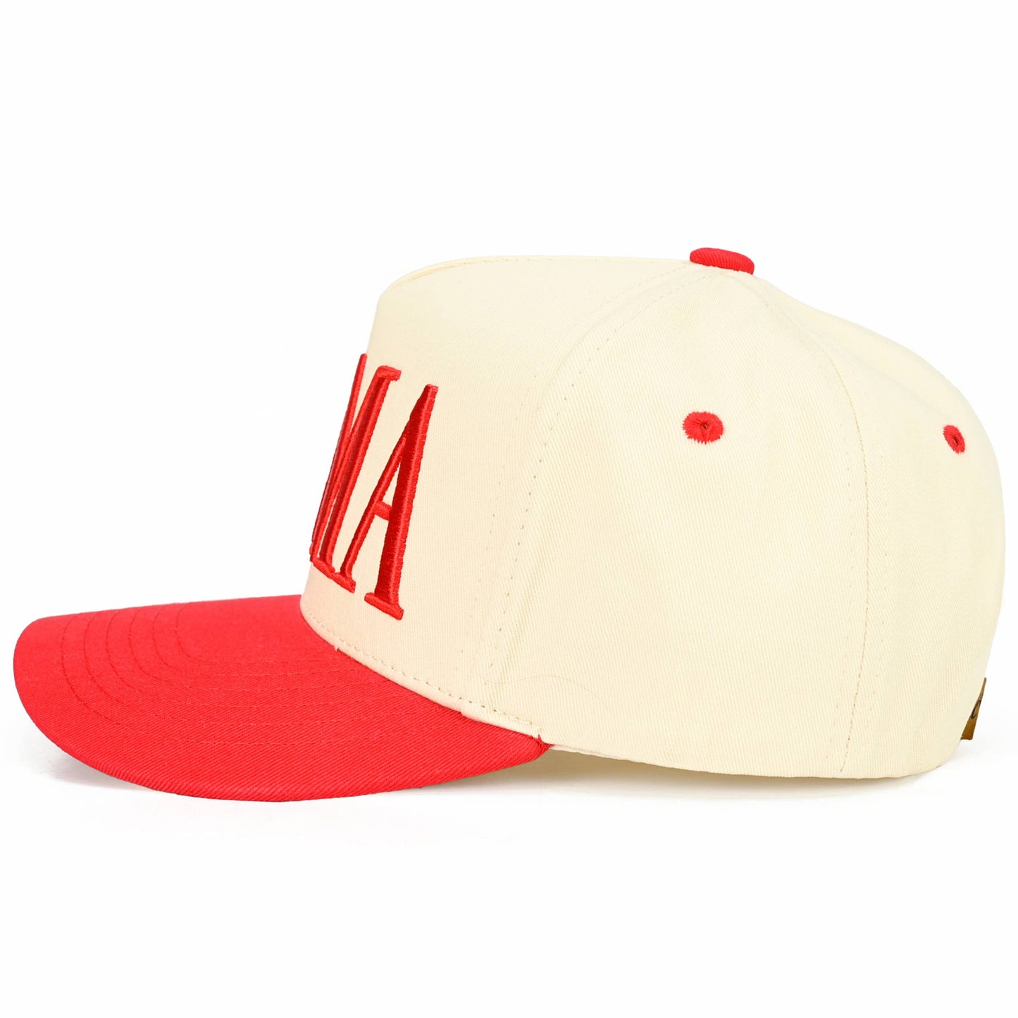 embroidered Snapback Trucker Hat