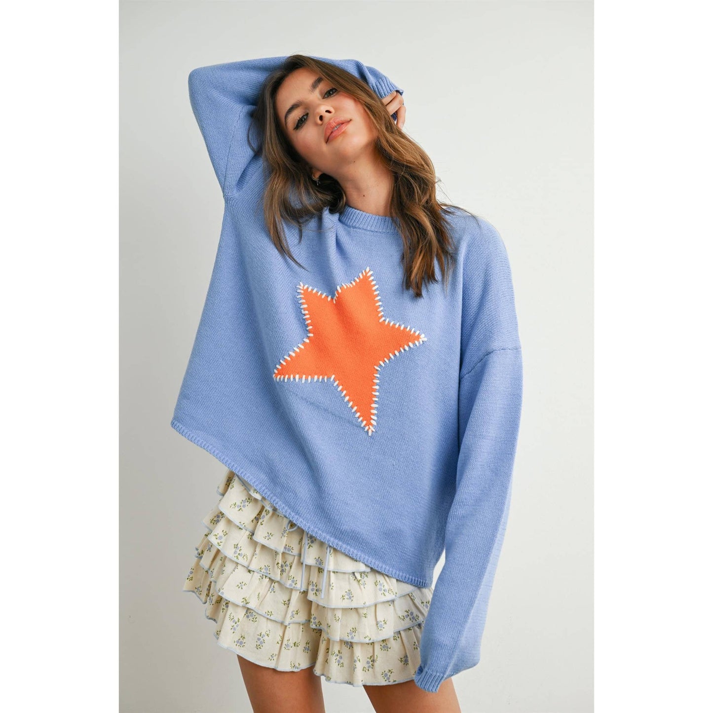 Star Pattern Sweater