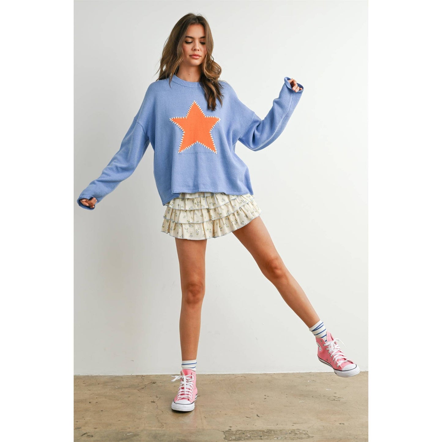 Star Pattern Sweater