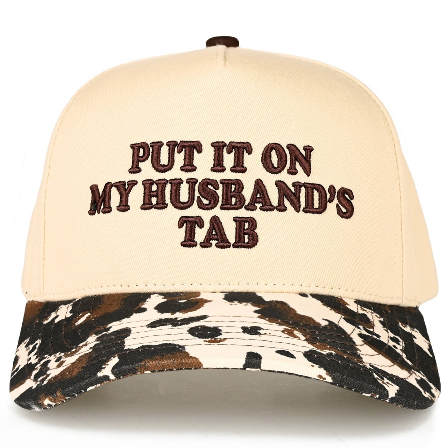 Hana - C.C PUT IT ON MY HUSBAND'S TAB Letter Trucker Hat