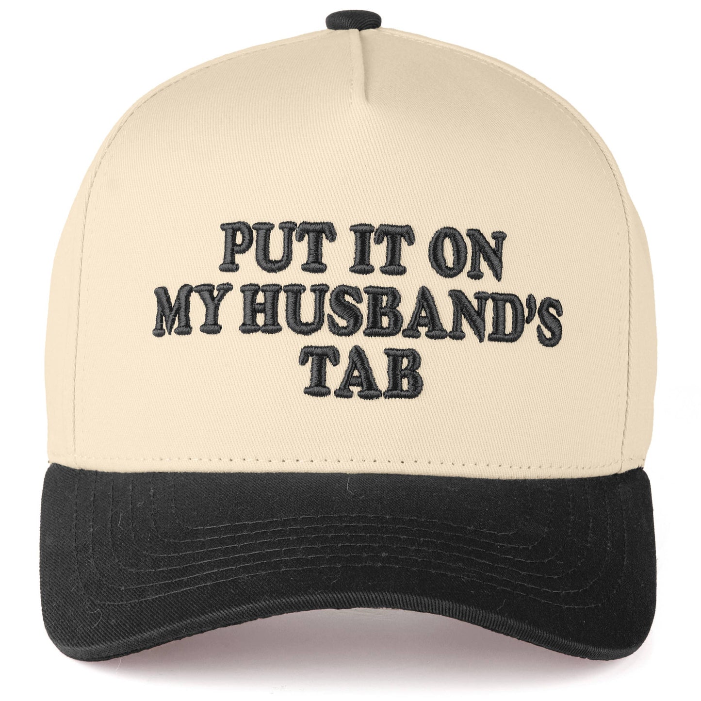 Hana - C.C PUT IT ON MY HUSBAND'S TAB Letter Trucker Hat