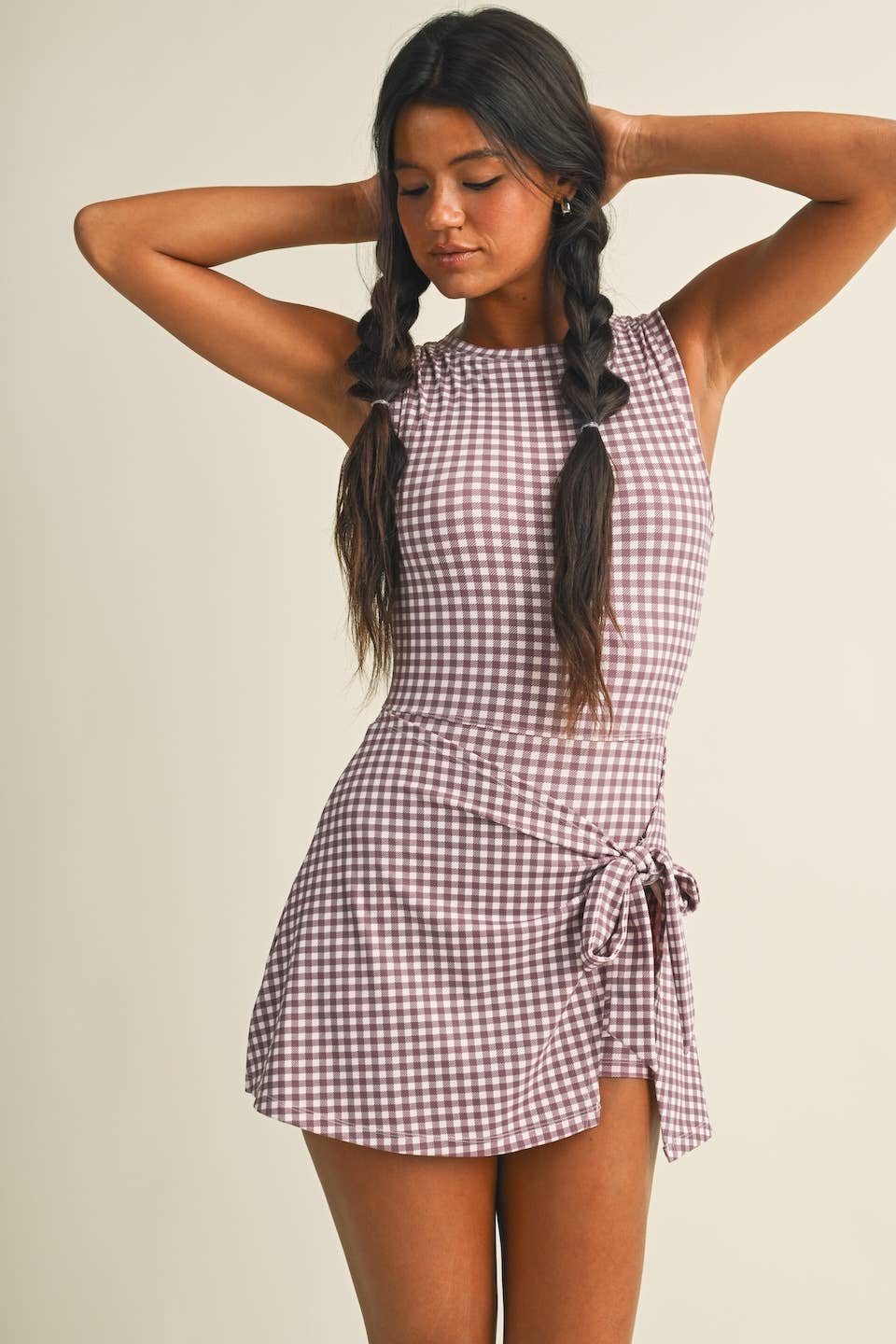 Wrap Tie Front Athletic Dress