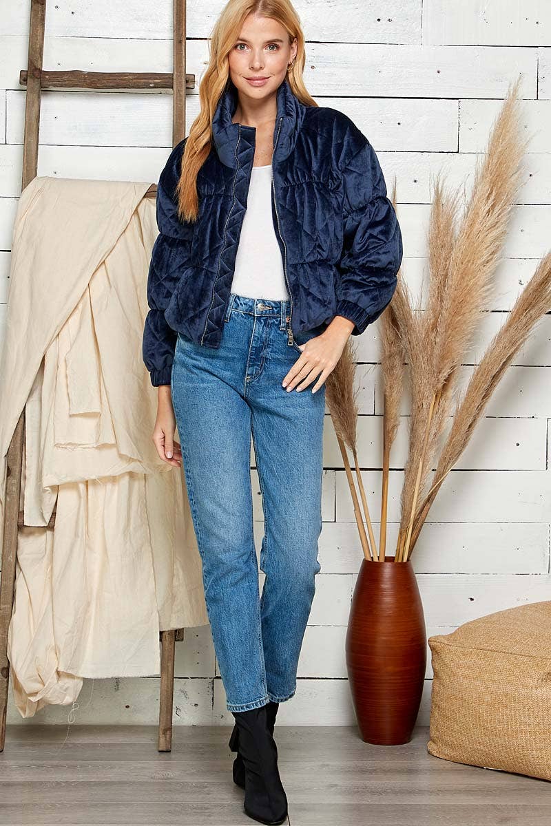 Arlowe Quilted Puffer Jacket