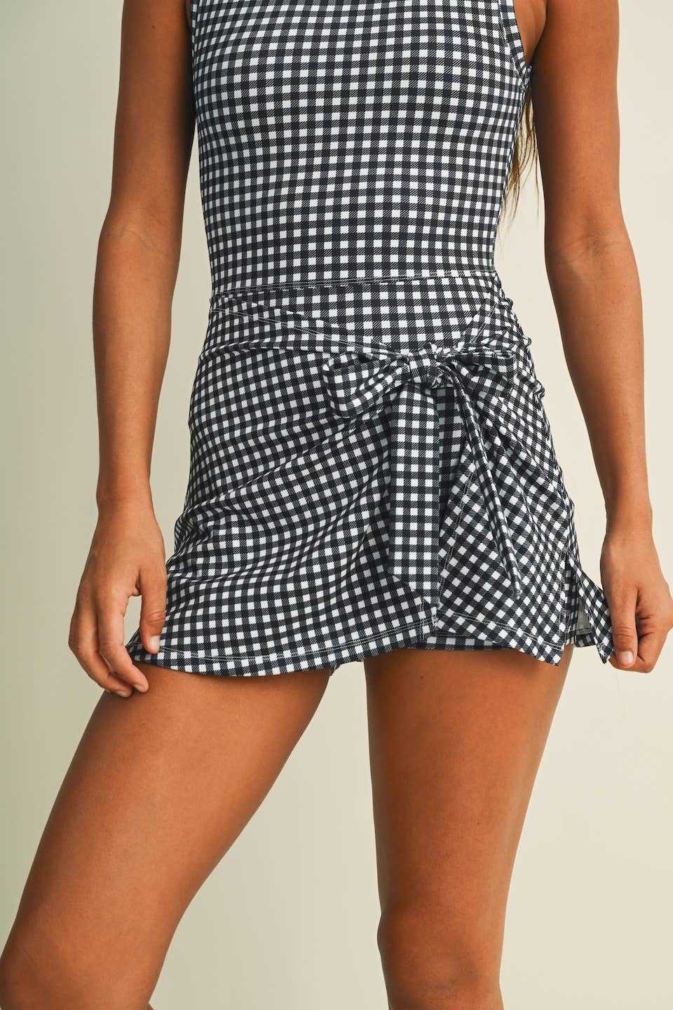 Wrap Tie Front Athletic Dress