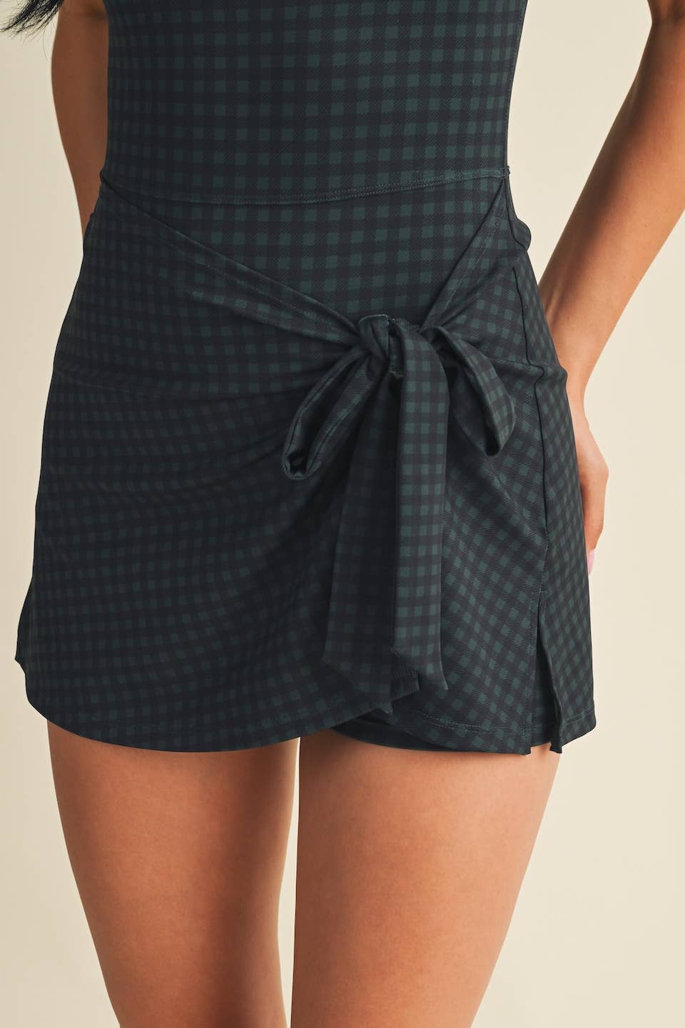 Wrap Tie Front Athletic Dress