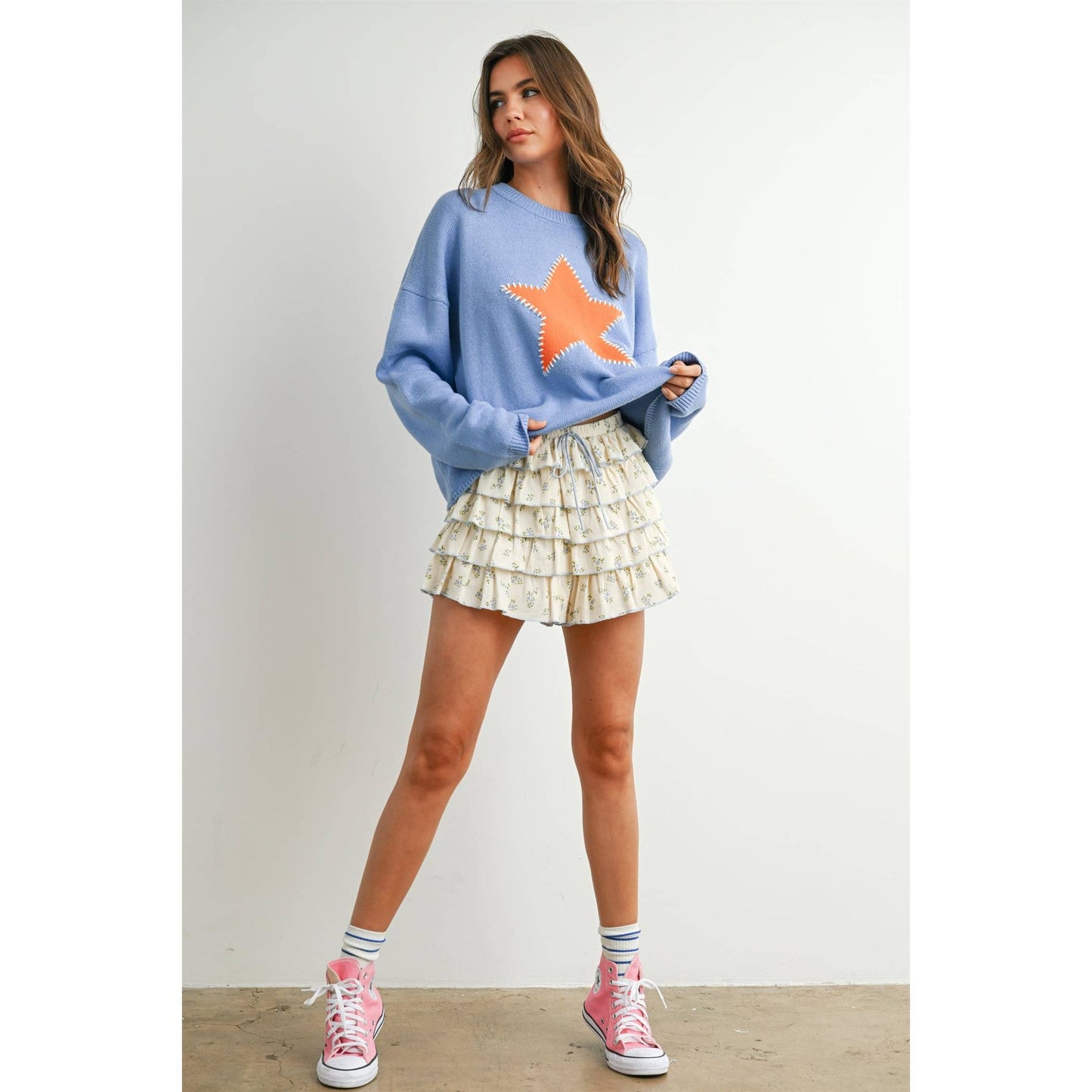 Star Pattern Sweater
