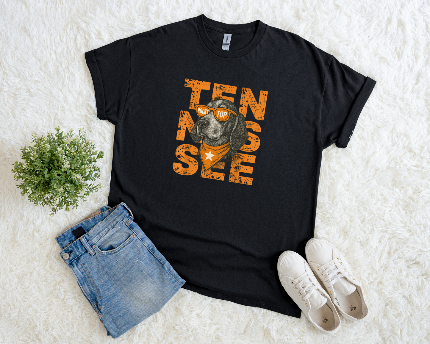 Pressed in Chaos - Tennessee Rocky Top Graphic Tee – Vols Smokey Tee