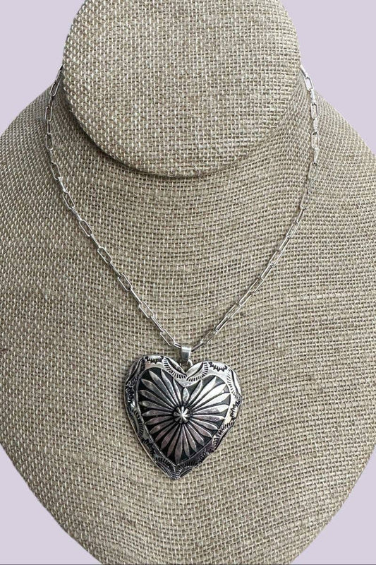 Wholesale Accessory Market - TIPI Lone Star Love Silvertone Necklace