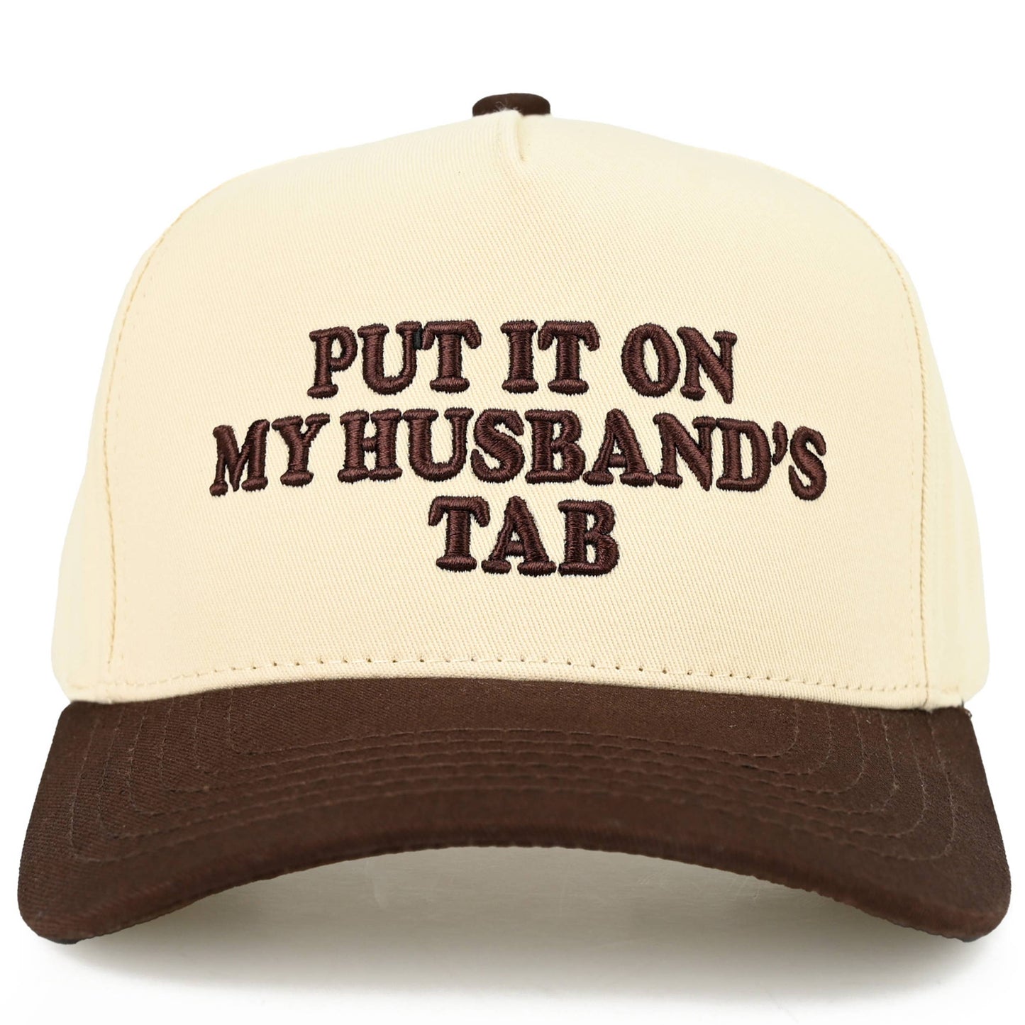 Hana - C.C PUT IT ON MY HUSBAND'S TAB Letter Trucker Hat