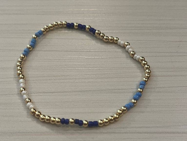 14k gold filled color bracelet