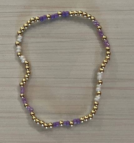14k gold filled color bracelet