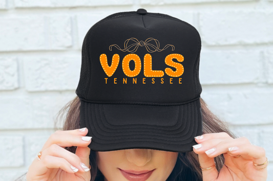 Tennessee Vols Coquette Trucker Hat Game Day