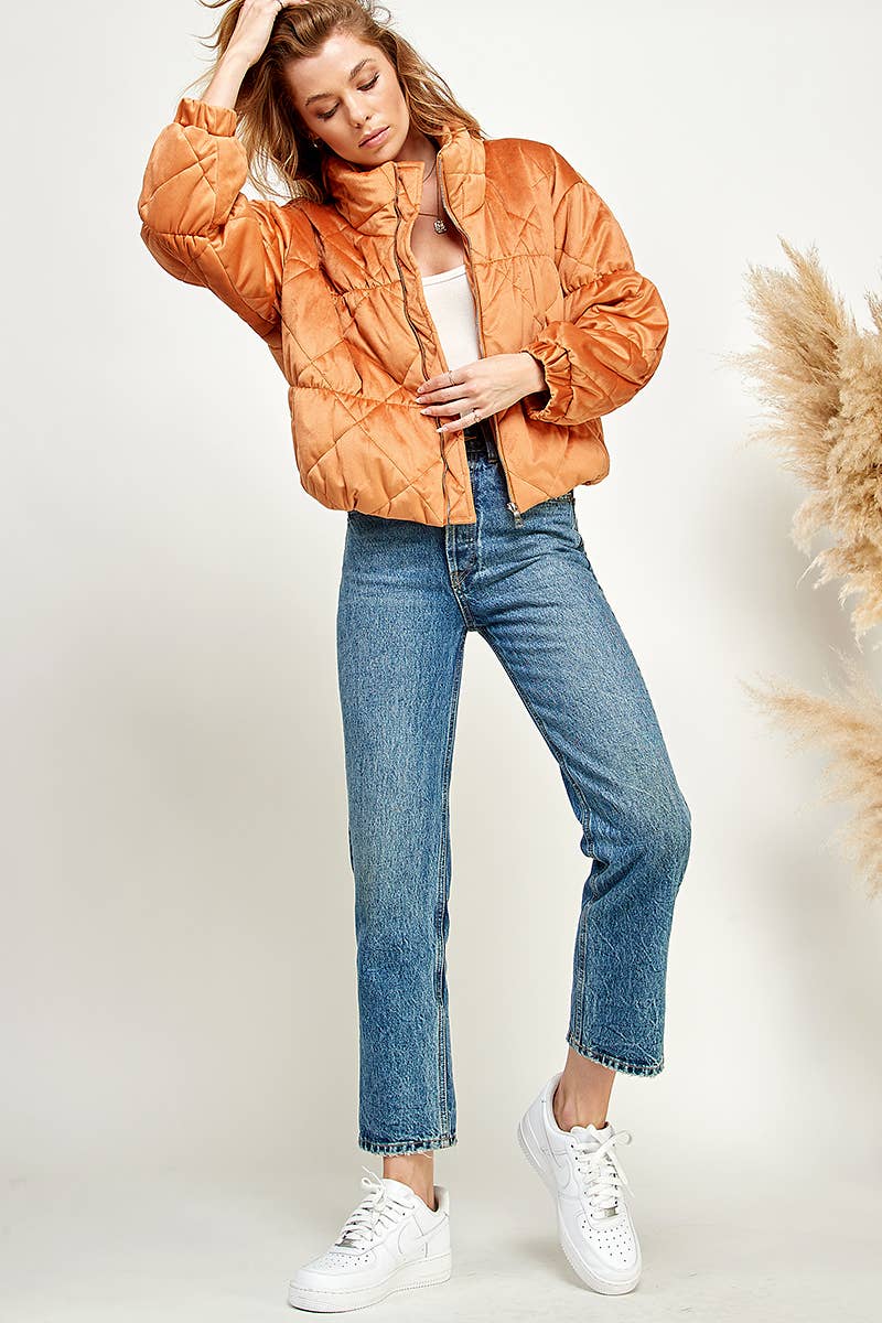 Arlowe Quilted Puffer Jacket