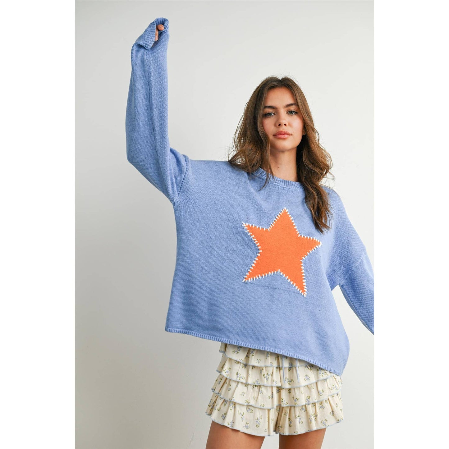 Star Pattern Sweater