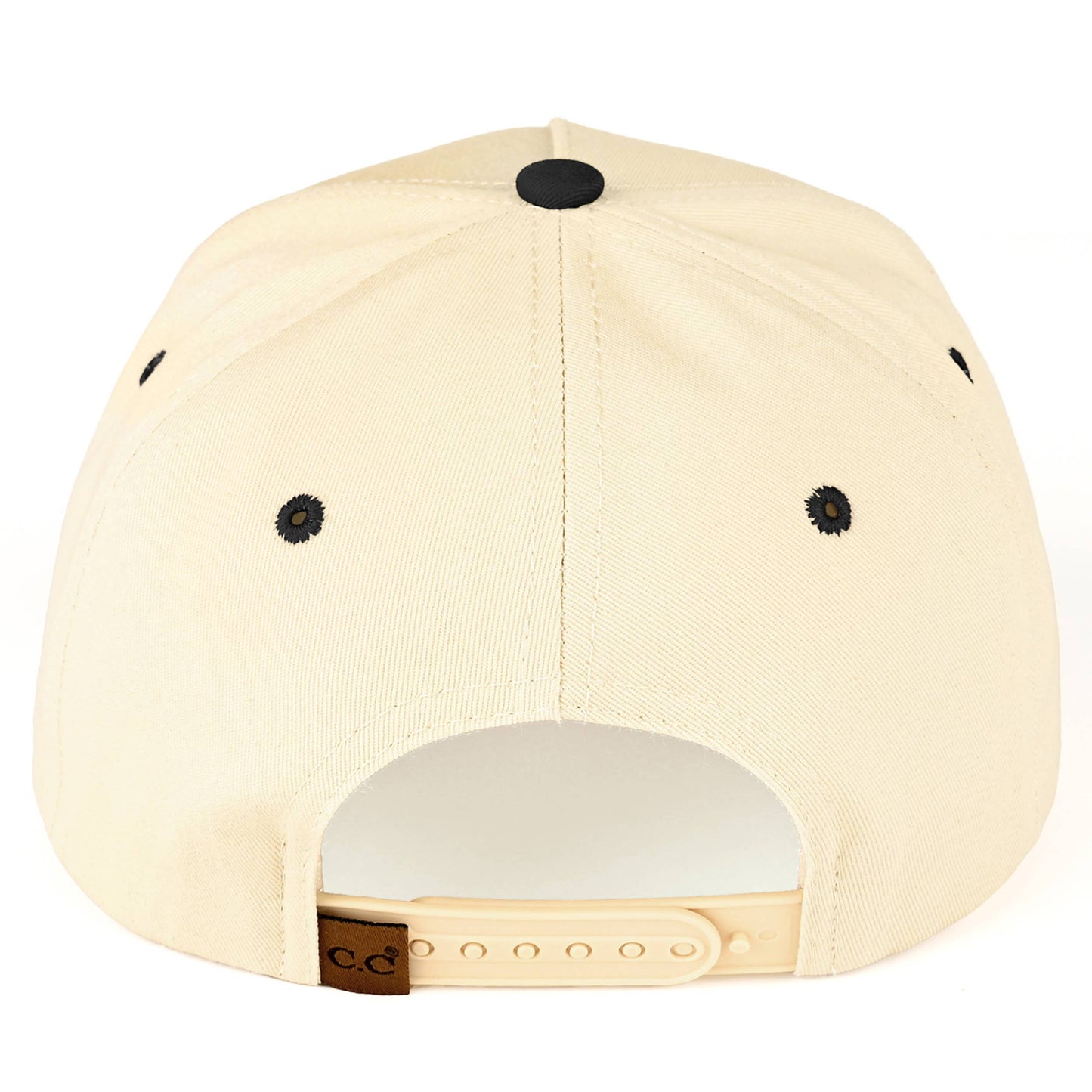 embroidered Snapback Trucker Hat