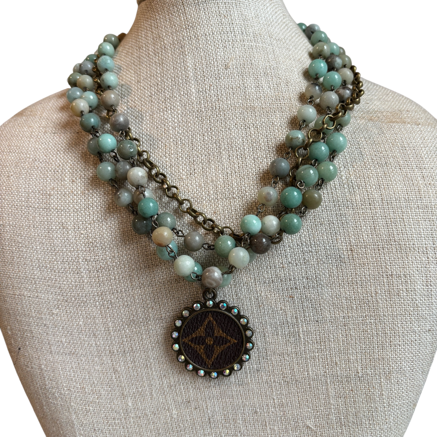 Junk And The Gypsy - Amazonite Layered Necklace